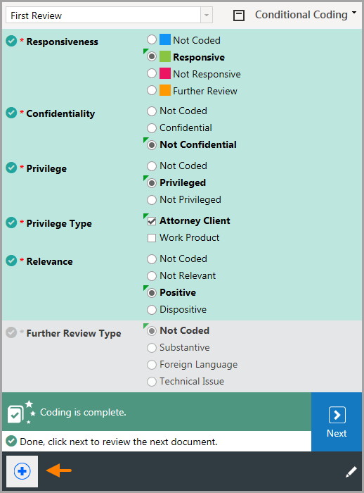 The Save current document coding as a macro button